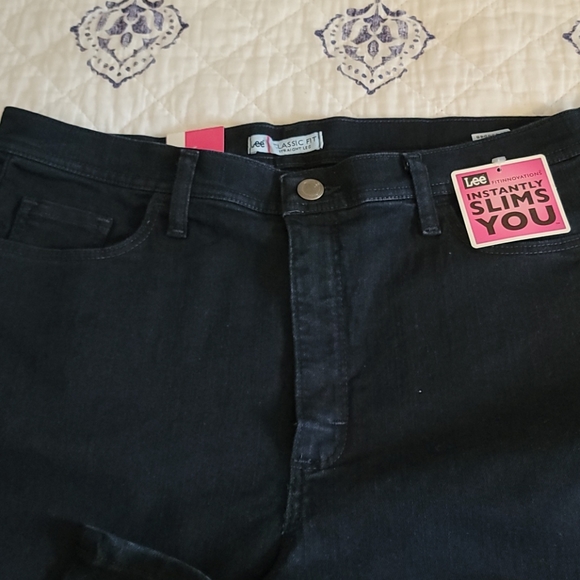 NWT Lee Straight Leg Sz 16 - Picture 2 of 4